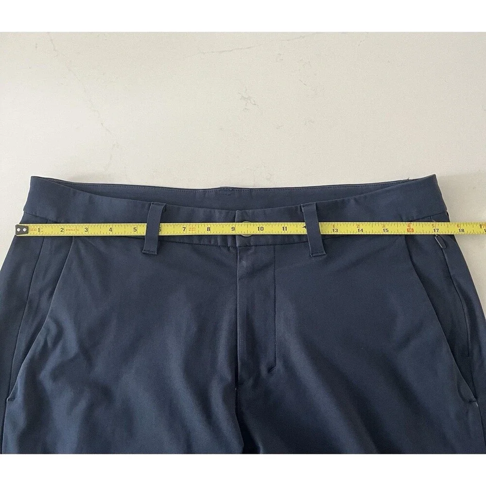 Lululemon ABC Slim-Fit 5 Pocket Pant Warpstreme size 33 in Navy